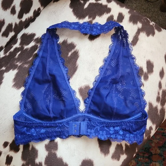 Free People Cobalt Blue bralette sz S - Picture 2 of 5